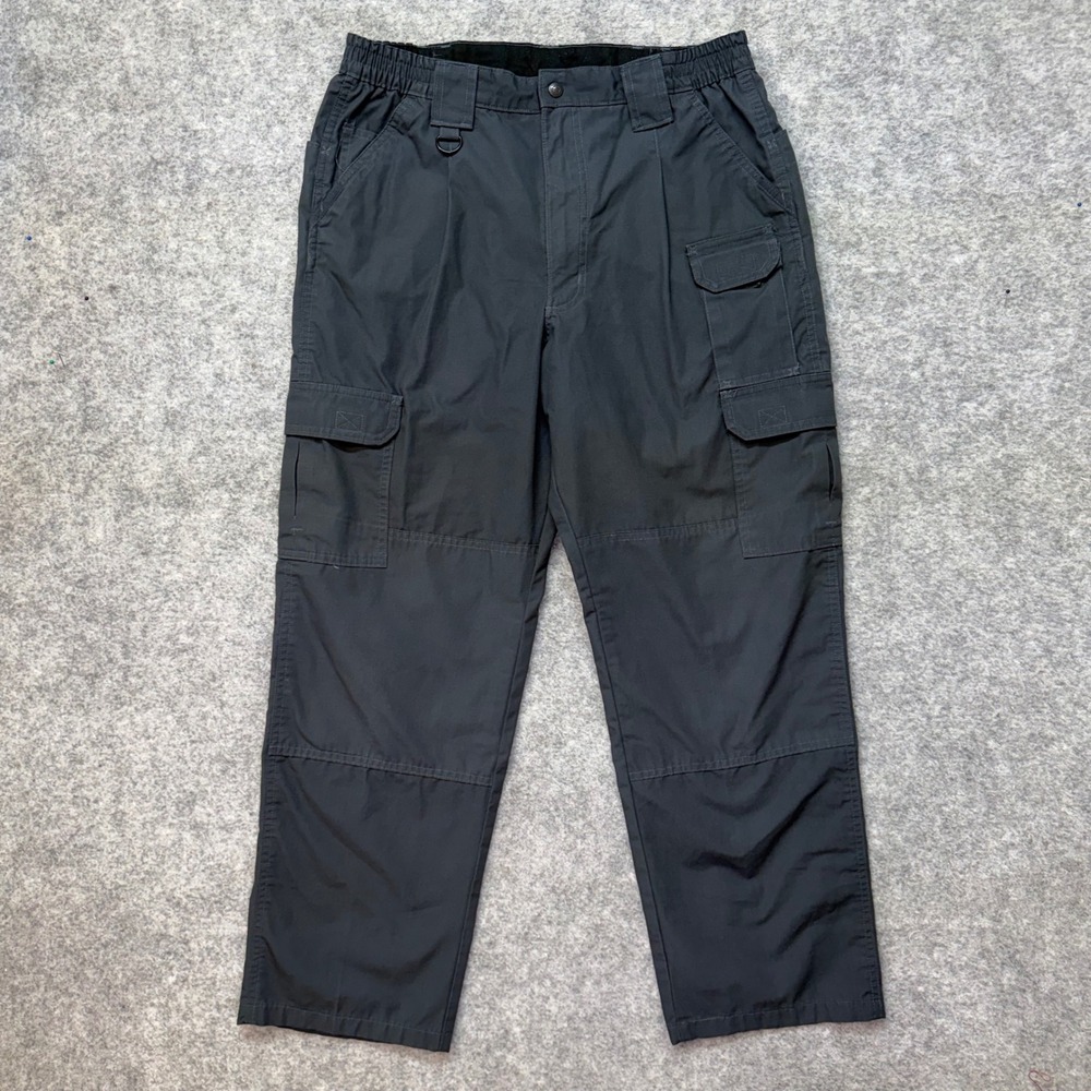 Propper Tactical Cargo Pants Mens Size 36x30 Black Ripstop Workwear